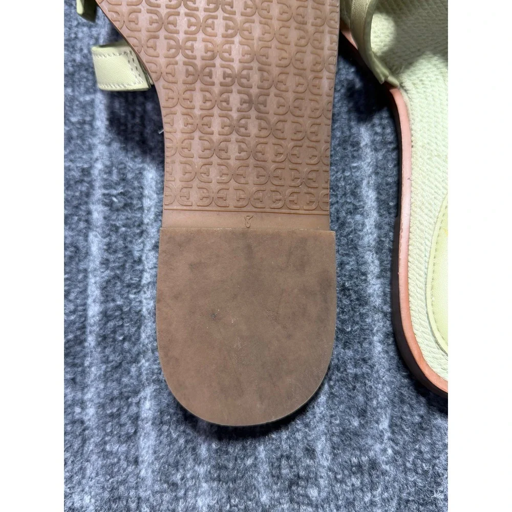 Sam Edelman Bay 21 Slip On 8 Pastel Green Summer Coastal Vacation Preppy